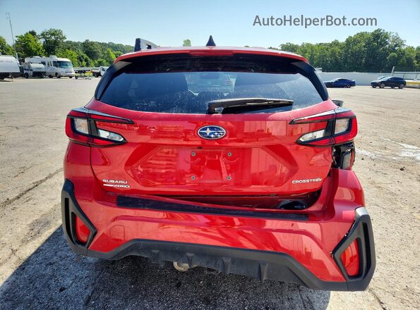 JF2GUHDC5SH208418 2025 SUBARU CROSSTREK Red უკანა ხედი