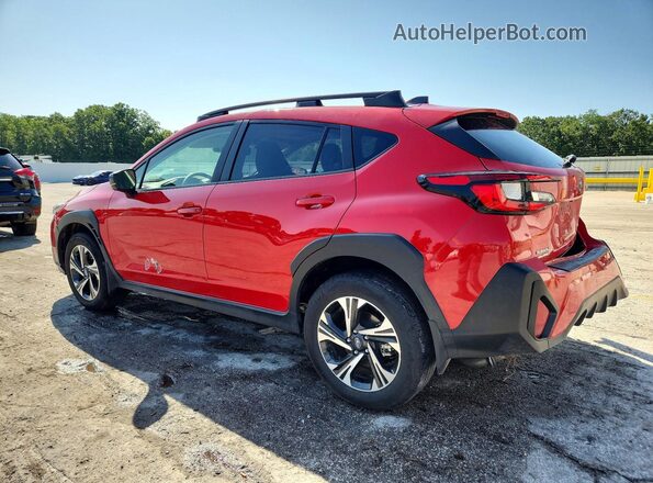 JF2GUHDC5SH208418 2025 SUBARU CROSSTREK Red უკანა მარცხენა
