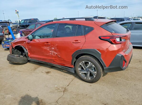 JF2GUHDC5SH251303 2025 SUBARU CROSSTREK Красный Задняя левая четверть