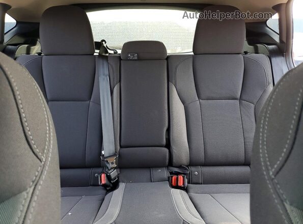 JF2GUHDC5SH251303 2025 SUBARU CROSSTREK Красный Вид задних сидений