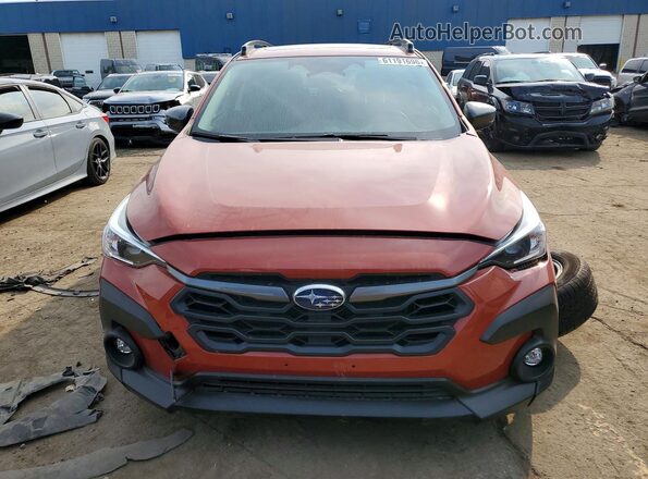 JF2GUHDC5SH251303 2025 SUBARU CROSSTREK Красный Вид спереди