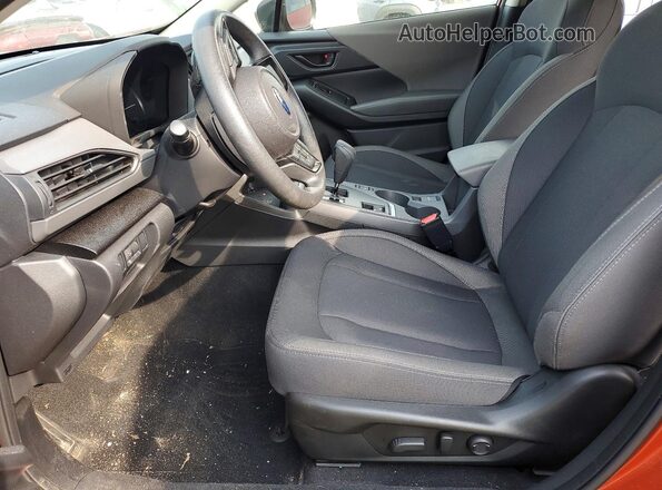 JF2GUHDC5SH251303 2025 SUBARU CROSSTREK Красный Вид салона спереди