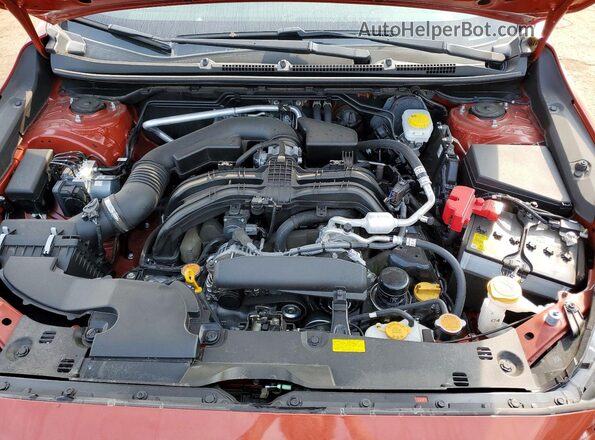 JF2GUHDC5SH251303 2025 SUBARU CROSSTREK Красный Вид подкапотного пространства