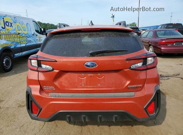 JF2GUHDC5SH251303 2025 SUBARU CROSSTREK Красный Вид сзади