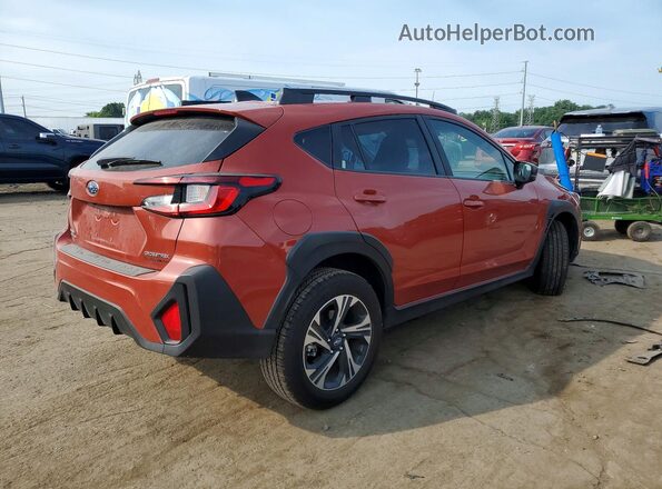 JF2GUHDC5SH251303 2025 SUBARU CROSSTREK Красный Задняя правая четверть