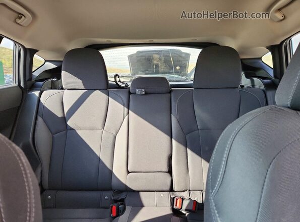 JF2GUHDC6S8222179 2025 SUBARU CROSSTREK Charcoal Rear seats view