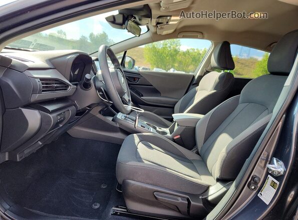 JF2GUHDC6S8222179 2025 SUBARU CROSSTREK Charcoal Front interior view