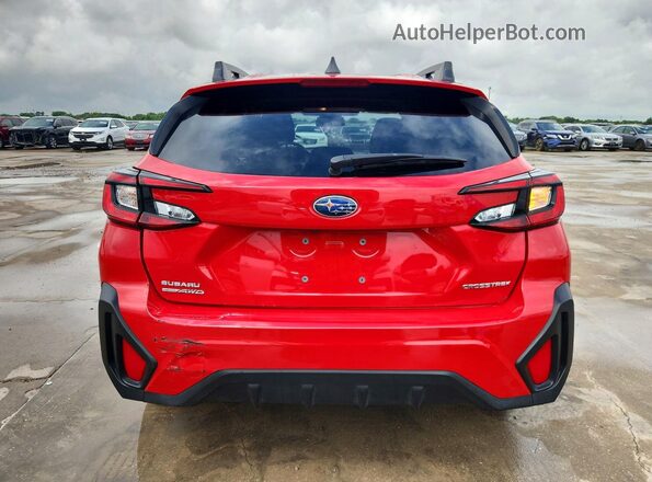JF2GUHDC6SH246062 2025 SUBARU CROSSTREK Red Vista trasera