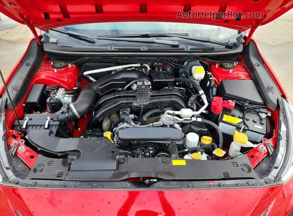 JF2GUHDC6SH246062 2025 SUBARU CROSSTREK Red Vista interior trasera