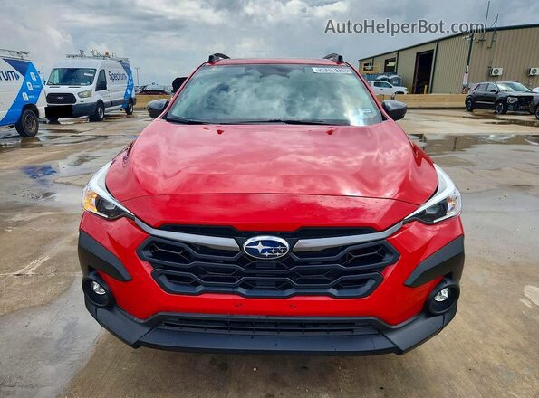 JF2GUHDC6SH246062 2025 SUBARU CROSSTREK Red Vista frontal