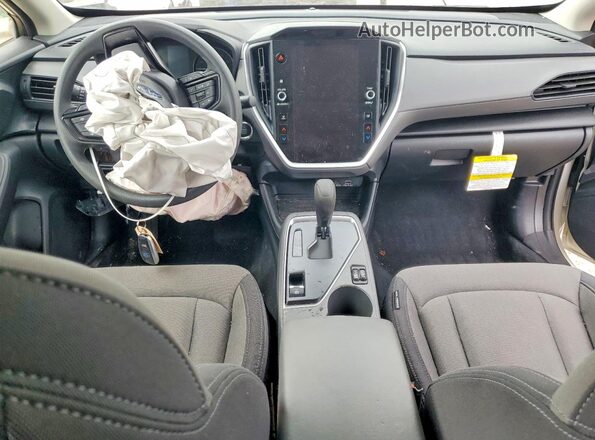 JF2GUHDC6SH253495 2025 SUBARU CROSSTREK White Widok deski rozdzielczej