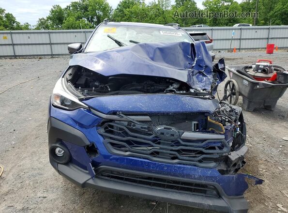 JF2GUHDC7S8342055 2025 SUBARU CROSSTREK Blue Вид спереду