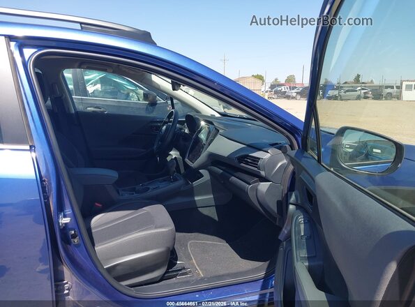 JF2GUHDC7SH313025 2025 SUBARU CROSSTREK Blue Vista interior delantera