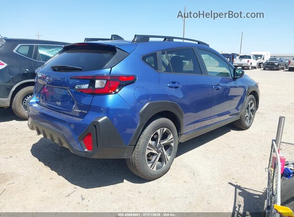 JF2GUHDC7SH313025 2025 SUBARU CROSSTREK Blue Trasero derecho