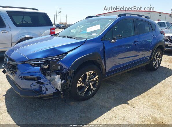 JF2GUHDC7SH313025 2025 SUBARU CROSSTREK Blue Vista frontal