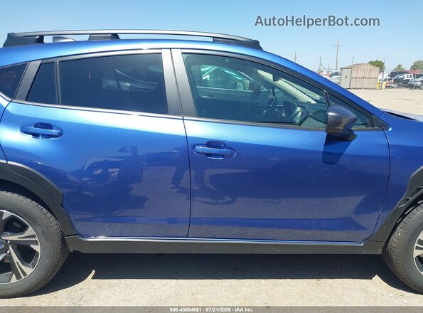JF2GUHDC7SH313025 2025 SUBARU CROSSTREK Blue Vista interior trasera