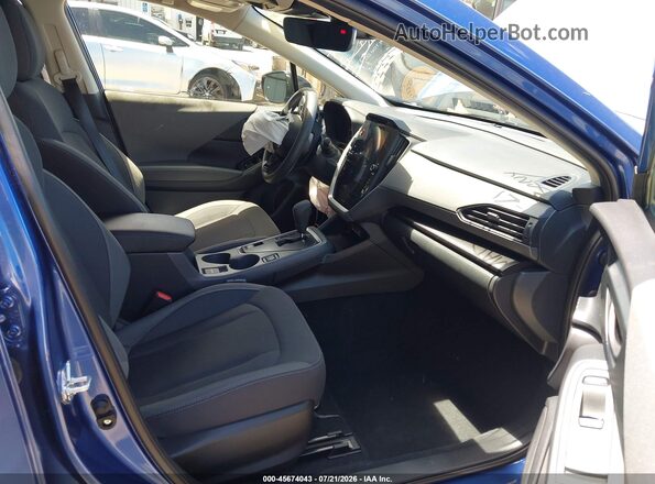 JF2GUHDC7SH314112 2025 SUBARU CROSSTREK Синий Вид салона спереди