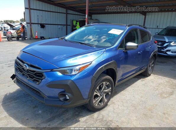 JF2GUHDC7SH314112 2025 SUBARU CROSSTREK Синий Передняя левая четверть