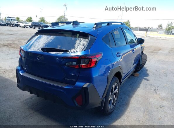 JF2GUHDC7SH314112 2025 SUBARU CROSSTREK Синий Задняя правая четверть