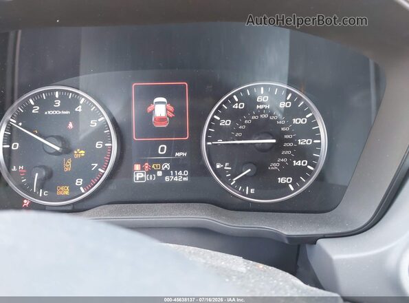JF2GUHDC8SH210874 2025 SUBARU CROSSTREK Blue Widok tylnych siedzeń