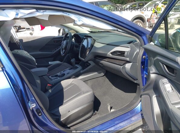 JF2GUHDC8SH210874 2025 SUBARU CROSSTREK Blue Widok wnętrza z przodu
