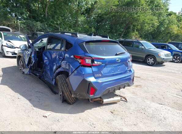 JF2GUHDC8SH210874 2025 SUBARU CROSSTREK Blue Widok z przodu