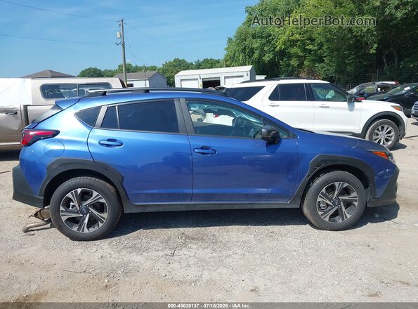 JF2GUHDC8SH210874 2025 SUBARU CROSSTREK Blue Widok wnętrza z tyłu