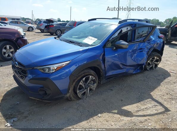 JF2GUHDC8SH210874 2025 SUBARU CROSSTREK Blue Przód lewy