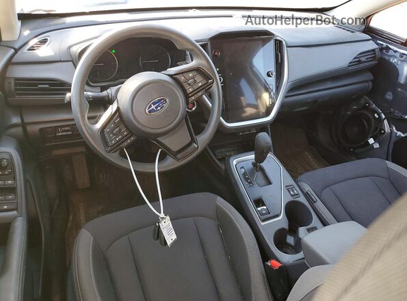 JF2GUHDC8SH271013 2025 SUBARU CROSSTREK Серебряный Вид панели приборов