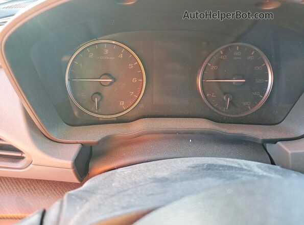 JF2GUHDC8SH271013 2025 SUBARU CROSSTREK Серебряный Вид щитка приборов