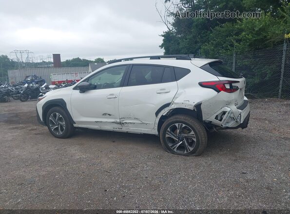 JF2GUHDC8SH303555 2025 SUBARU CROSSTREK White Vista frontal