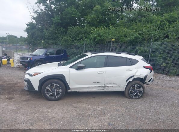 JF2GUHDC8SH303555 2025 SUBARU CROSSTREK White Vista interior de 360 grados