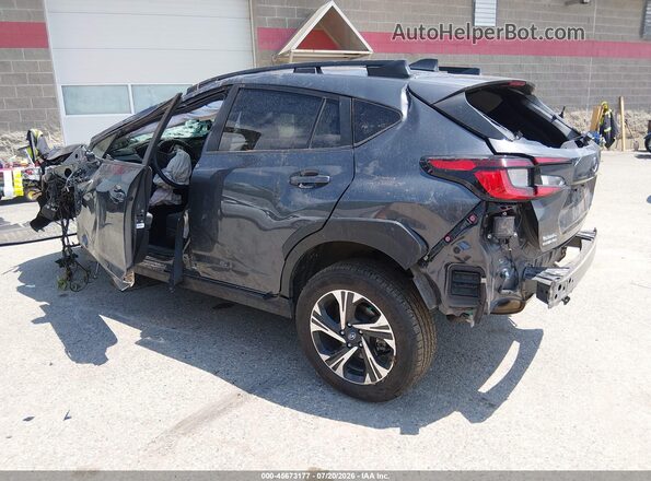 JF2GUHDC9S8232317 2025 SUBARU CROSSTREK Black უკანა მარცხენა