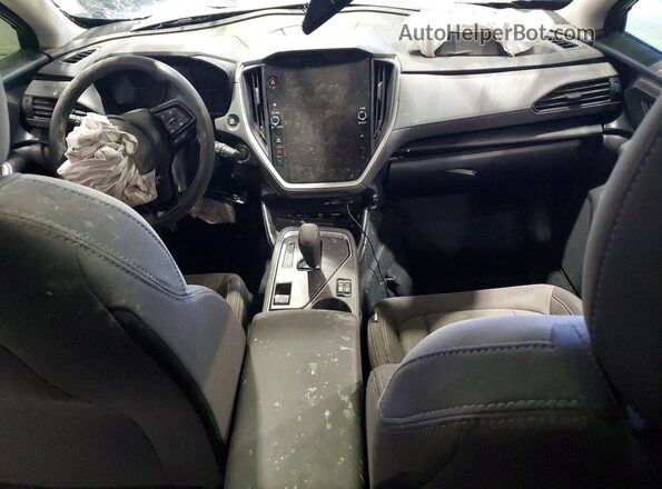 JF2GUHDC9S8339769 2025 SUBARU CROSSTREK Charcoal Dashboard view