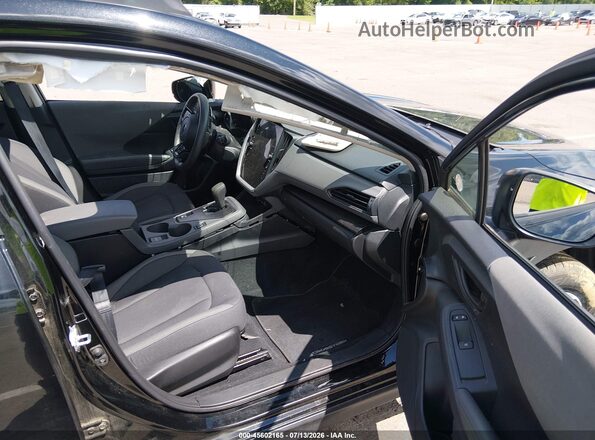 JF2GUHDC9SH254320 2025 SUBARU CROSSTREK Black Widok wnętrza z przodu