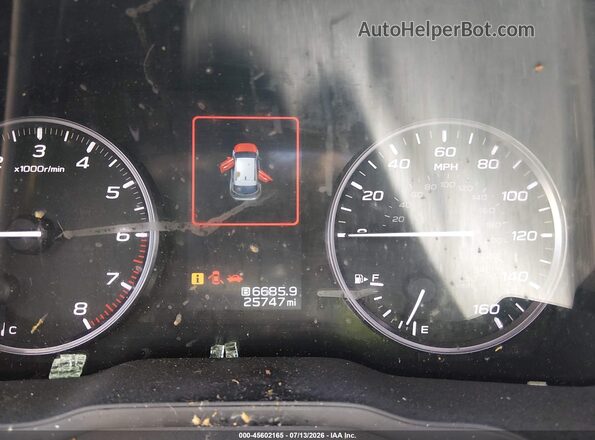 JF2GUHDC9SH254320 2025 SUBARU CROSSTREK Black Widok tylnych siedzeń