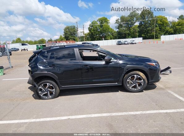 JF2GUHDC9SH254320 2025 SUBARU CROSSTREK Black Widok wnętrza z tyłu