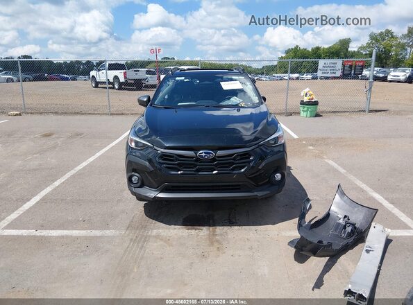 JF2GUHDC9SH254320 2025 SUBARU CROSSTREK Black Widok zestawu wskaźników