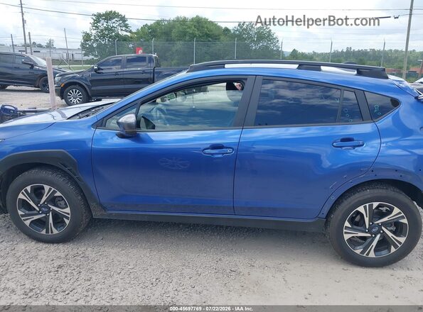 JF2GUHDC9SH262109 2025 SUBARU CROSSTREK Blue Widok wnętrza 360 stopni