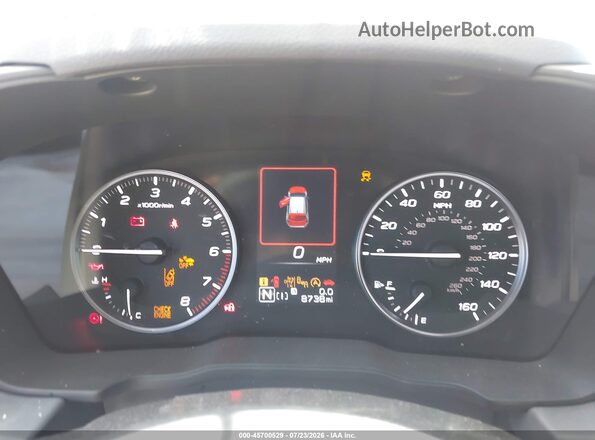 JF2GUHDC9SH296261 2025 SUBARU CROSSTREK Gray Вид задніх сидінь