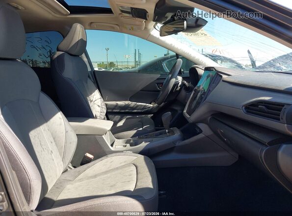 JF2GUHDC9SH296261 2025 SUBARU CROSSTREK Gray Вид салону спереду