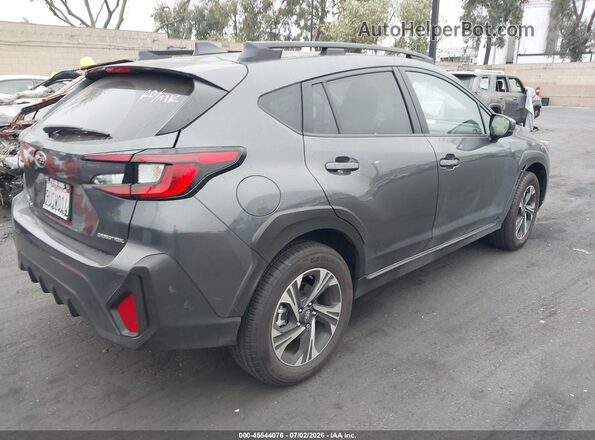 JF2GUHDC9SH313401 2025 SUBARU CROSSTREK Gray Trasero derecho