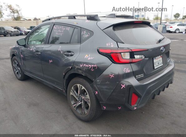 JF2GUHDC9SH313401 2025 SUBARU CROSSTREK Gray Trasero izquierdo