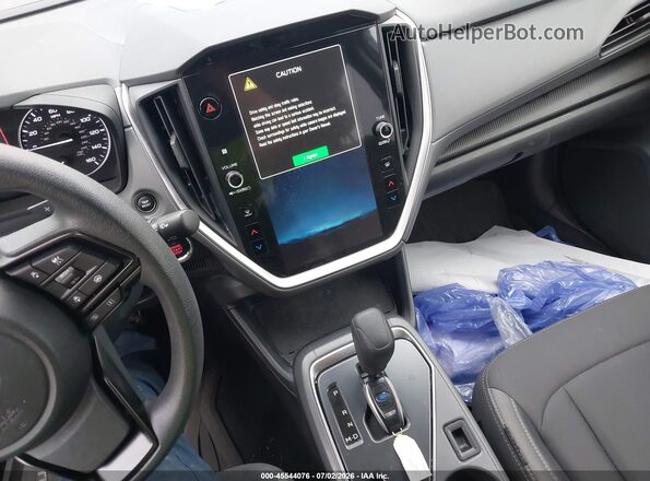 JF2GUHDC9SH313401 2025 SUBARU CROSSTREK Gray Vista del salpicadero