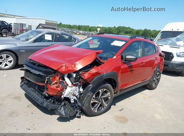 JF2GUHDC9SH325841 2025 SUBARU CROSSTREK Orange Front left