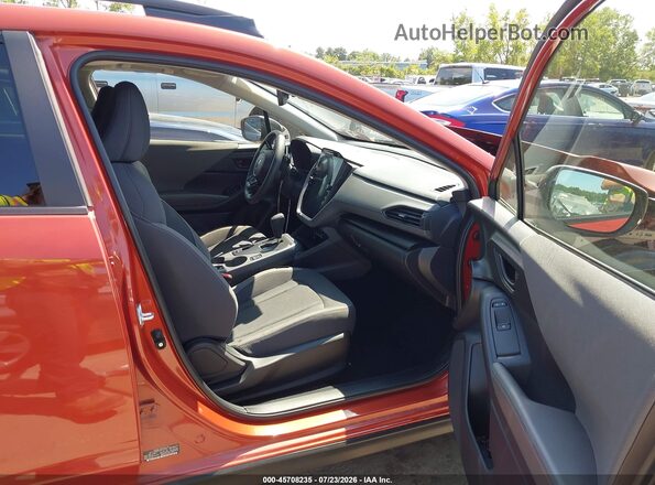 JF2GUHDC9SH325841 2025 SUBARU CROSSTREK Orange Front interior view