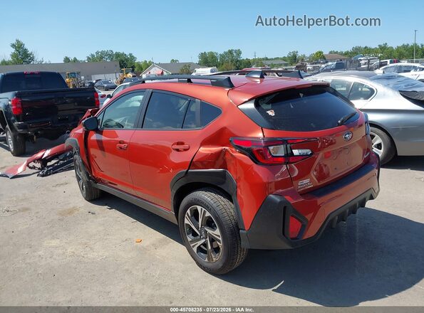 JF2GUHDC9SH325841 2025 SUBARU CROSSTREK Orange Rear left