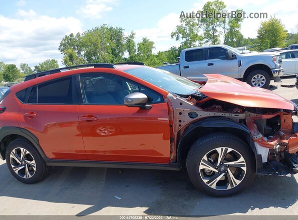 JF2GUHDC9SH325841 2025 SUBARU CROSSTREK Orange 360 interior view