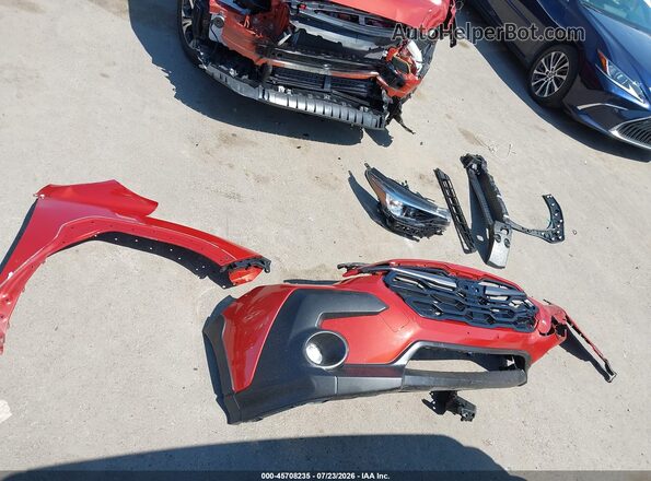 JF2GUHDC9SH325841 2025 SUBARU CROSSTREK Orange Instrument cluster view