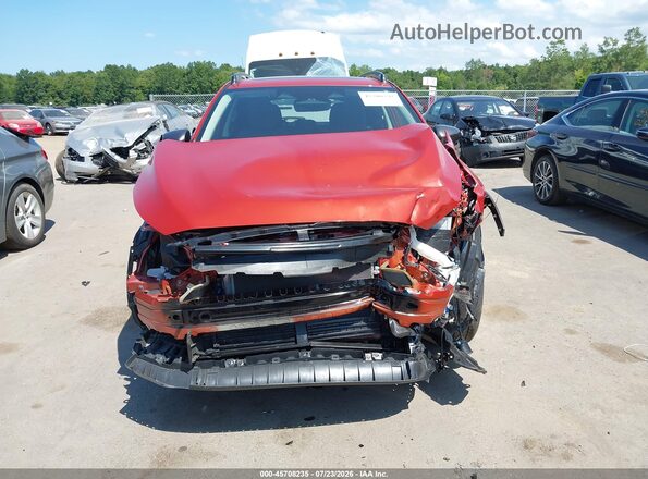 JF2GUHDC9SH325841 2025 SUBARU CROSSTREK Orange Rear interior view